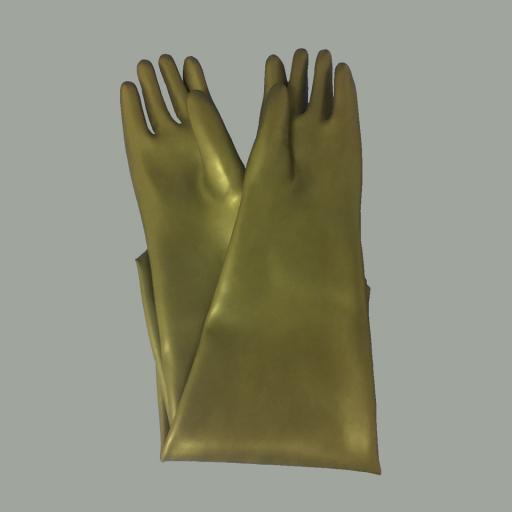 1pr Engraving Cabinet Gloves